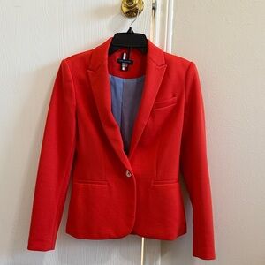 Tommy Hilfiger Women's Orange Blazer